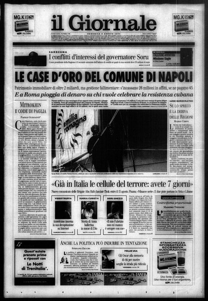 Il giornale : quotidiano del mattino